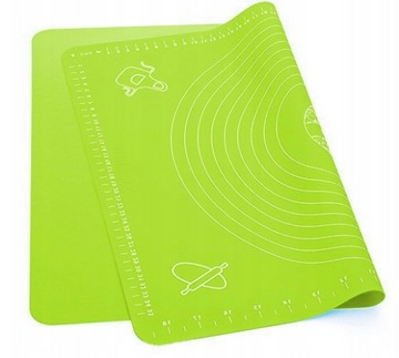 БОЛЬШОЙ СИЛИКОНОВЫЙ СТОЛ, КУХОННЫЙ КОВРИК С РАЗМЕРАМИ