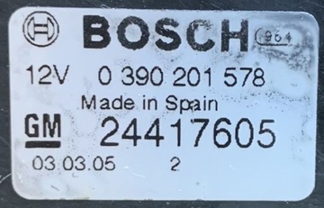BOSCH 0390201578 MOTOR STĚRAČE ZADNÍ