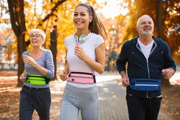 ПОЯСНАЯ СУМКА ДЛЯ БЕГА + СВОБОДНАЯ ЛЕНТА