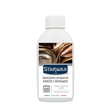 StarWax Mosiądz, miedź i brąz czyszczenie 250ml