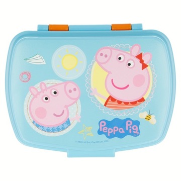 Peppa PIG SANDWICH LUNCH BOX śniadaniówka chlebak