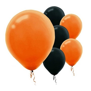 Большой набор воздушных шаров на Хэллоуин, занавес, баннер, тыквы, пауки XXL