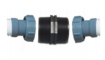 Złączka Łącznik Nypel do Łączenia Węży Basenowych Pompy Basen 38/38mm 29060