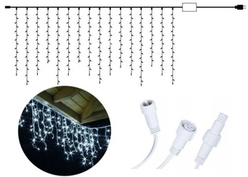 SOPLE 500 LED РОЖДЕСТВЕНСКАЯ ШТОРА ХОЛОДНЫЙ БЕЛЫЙ IP44