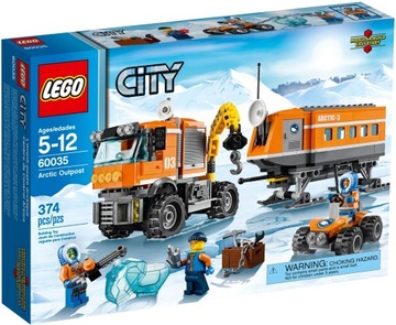 KLOCKI LEGO City 60035 Mobilna jednostka arktyczna L