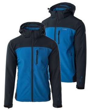 KURTKA MĘSKA PRZEJŚCIOWA SOFTSHELL HI-TEC MANS MEMBRANA 8000 ROZMIAR M