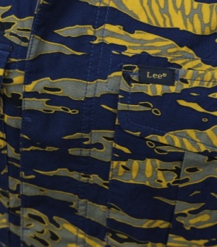 РУБАШКА LEE РАССЛАБЛЕННОГО КРОЯ рабочая синяя, M/L
