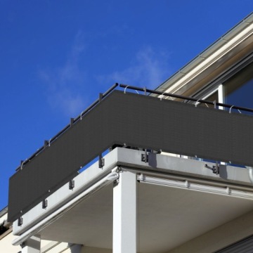 БАЛКОННОЕ ПОКРЫТИЕ 95% ГРАФИТ ДЛЯ ТЕРРАСНОГО ЗАБОРА КОВРИК ДЛЯ БАЛКОНА С ФУРНИТУРОЙ 1х5м