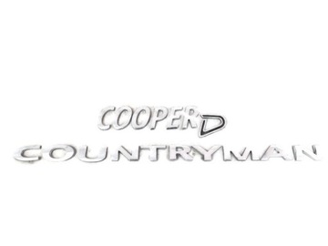 EMBLEMAT ZNACZEK NAPIS MINI COOPER D COUNTRYMAN