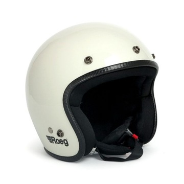 Kask motocyklowy otwarty Roeg JETT white gloss S