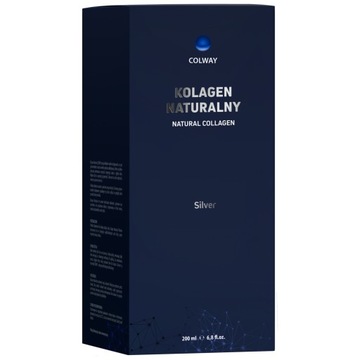 COLWAY Natural Collagen Silver 200 мл + косметичка - БЕСПЛАТНО