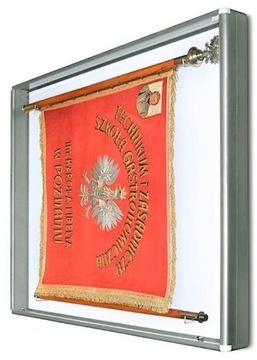 GABLOTA na SZTANDAR 120x120 szkoły firmy WISZĄCA