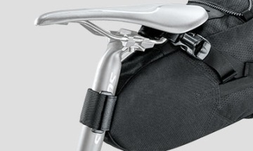 Сумка на велосипедное сиденье Topeak Loader Backloader черная 10л