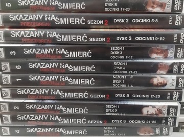 Набор из 100 фильмов и сериалов на DVD.