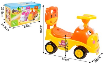 JEŹDZIK PCHACZ BAGAŻNIK OTWIERANY CHODZIK HIPCIO