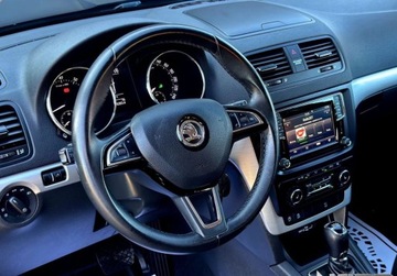 Skoda Yeti Minivan Facelifting 1.2 TSI 110KM 2017 Skoda Yeti Bezwypadkowy DSG, FV23, NAVI, Kredyt, Leasing 1.2 Benzyna, zdjęcie 12