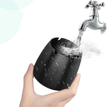 ЗАКРЫТАЯ ПЕПЕЛЬНИЦА НАРУЖНАЯ ВЕТРОЗАЩИТНАЯ НЕРЖАВЕЮЩАЯ СТАЛЬ БЫТОВАЯ