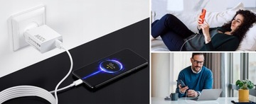 Зарядное устройство Xiaomi 120W 6A Mi Turbo USB C, кабель 1 м