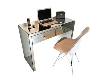 Lustrzana toaletka Glamour GLAME SILVER - 80cm