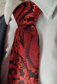 ЭЛЕГАНТНЫЙ мужской жаккардовый комплект галстук + нагрудный платок + запонки 24 часа