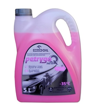 ORLEN OIL PETRYGO Q NEW PINK Охлаждающая жидкость 5л