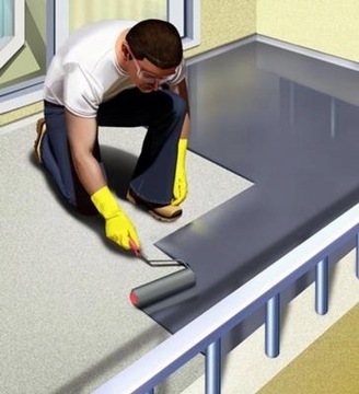 na BETON BALKON farba ŻYWICA jak GUMA Sika SIKAFLOOR 400N RAL 7024 grafit