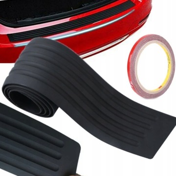 КРЫШКА ЗАДНЕГО БАМПЕРА РЕЗИНОВАЯ ЗАЩИТНАЯ ПОЛОСКА ЗАЩИТА