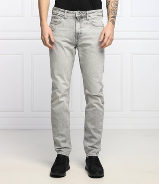 CALVIN KLEIN JEANS jeansy | Slim Fit szare