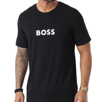 Hugo Boss Koszulka T-shirt męski Easy 50485867-006 czarny r. XXL