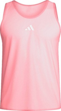 ZNACZNIK KOSZULKA PLASTRON TRENINGOWY ADIDAS PRO BIB RÓŻOWY HP0734 r L