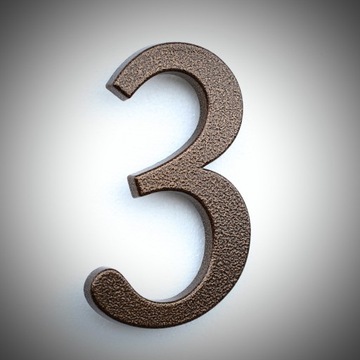 НОМЕР ДОМА, НОМЕРА ДОМА, АНТИЧНЫЕ КОРИЧНЕВЫЕ БУКВЫ