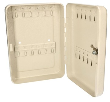 КАССЕТНЫЙ ШКАФ ДЛЯ КЛЮЧЕЙ МЕТАЛЛИЧЕСКАЯ ВИТРИНА НАСТЕННАЯ ЯЩИКА НА 24 КЛЮЧА