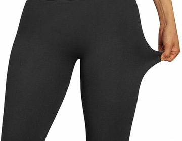 ЛЕГГИНГИ Бамбуковые, ЧЕРНЫЕ FIT SPORT S M