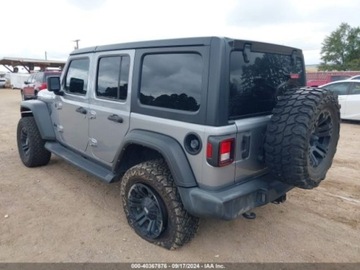 Jeep 2021 Jeep Wrangler 2021r., UNLIMITED, od ubezpieczalni 3.6 Benzyna 285KM, zdjęcie 4