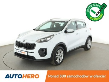 Kia Sportage IV SUV Facelifting 1.6 GDI 132KM 2018 Kia Sportage 1.6 Benzyna Klimatyzacja Nawigacja