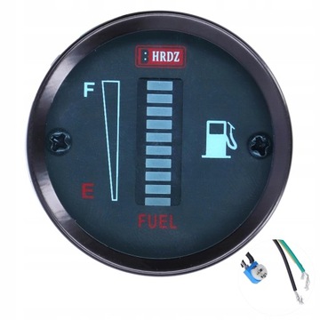 UNIWERSALNY DO Obrotomierz LED DC 12V MOTOCYKLI