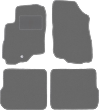 Grafitové autokoberce pro vůz Mitsubishi Outlander I Suv (2001-2006)