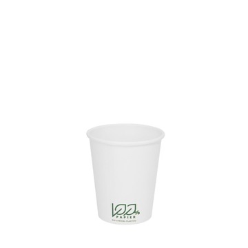 Kubek jednościankowy 100%PAPIER biały 50ml/3oz SHOT, 75szt