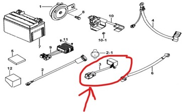 МОДУЛЬ ТЕМПЕРАТУРЫ РАДИАТОРА TGB BLADE 250/325cc