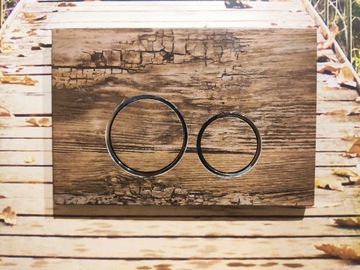 КНОПКА ДЛЯ Унитаза, ТЕМНЫЙ, ТЕКСТУРИРОВАННЫЙ ЛОФТ, ПРОМЫШЛЕННЫЙ БЕТОН