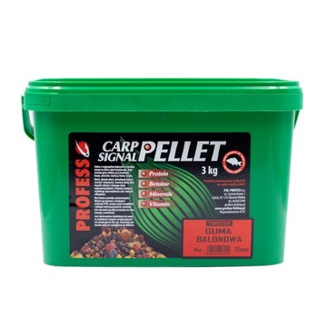 PELLET ZANĘTOWY PROFESS GUMA BALONOWA 12 mm 3 kg
