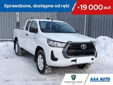 Toyota Hilux VIII Pojedyncza kabina Facelifting 2.4 D-4D 150KM 2023 Toyota Hilux 2.4 D-4D, Salon Polska, Serwis ASO