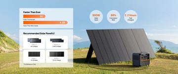 Солнечный генератор BLUETTI AC70P, 864 Втч, 2 розетки переменного тока 1000 Вт, модернизированная версия AC70