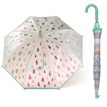 Magiczny przezroczysty parasol dziecięcy Esprit