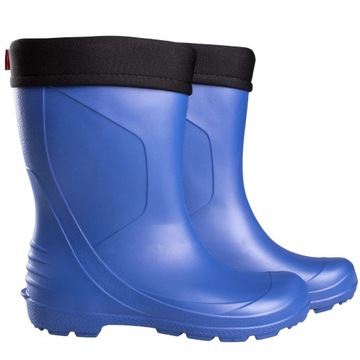 KALOSZE DAMSKIE LEKKIE LEMIGO K12 DAKOTA 850 niebieskie z ocieplaczem r. 40