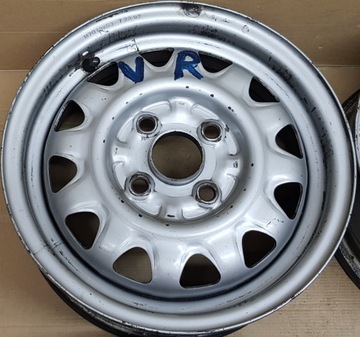 RÁFKY OCELOVÉ 13 MITSUBISHI COLT LANCER TOYOTA COROLLA ET 45 4X100 5JX13