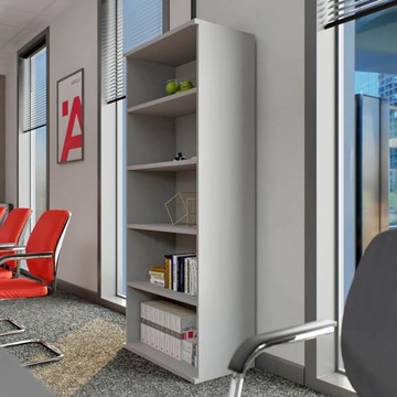 ГЛУБОКАЯ ПРОФИ ПОЛКА 43 см | ДЛЯ БИНДЕРА | СЕРЫЙ