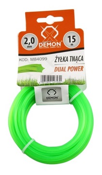 ŻYŁKA 2.0mm 15m gwiazdka do kos elektrycznych kosy