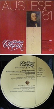 Vladimir Ashkenazy, Chopin Auslese '81, LP MINT