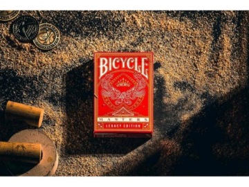 Игральные карты BICYCLE MASTERS LEGACY edition RED